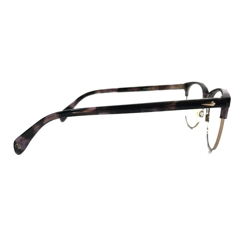 Rag & Bone Eyeglasses Frames RNB3060/G HKZ Purple Tortoise Gold 52-17-140